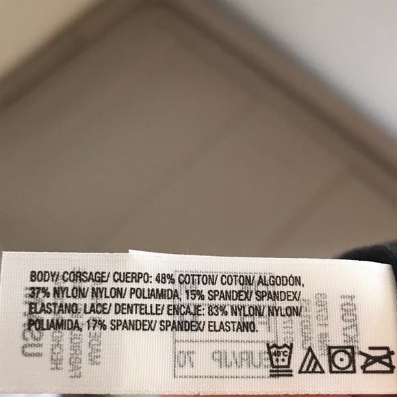 DKNY | NWT Black Silky Lace Trim Tank - Picture 7 of 7